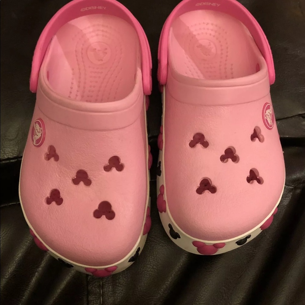 Crocs™ Crocband Minnie Clog Toddler Size 8-9